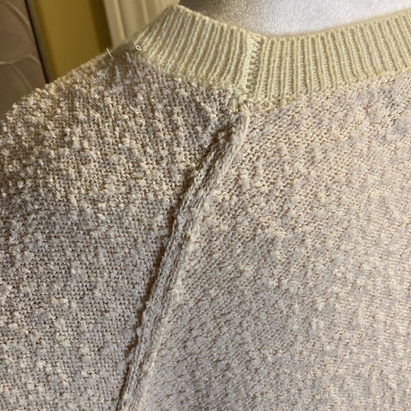 Umgee Soft Textured Cream Sweater - Picture 3 of 6